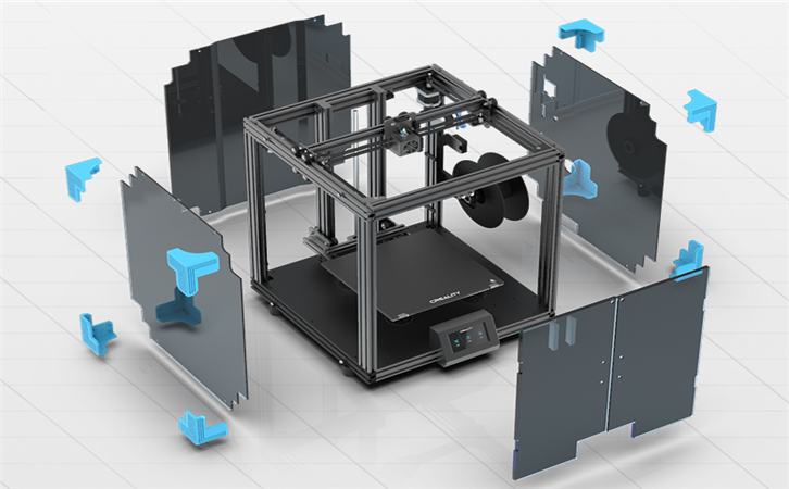 3D打印機鋁型材結(jié)構